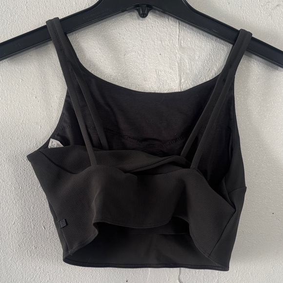 Ribbed Back-Twist Yoga Bra
*Light Support C/D Cup
Graphite Grey - Picture 3 of 4